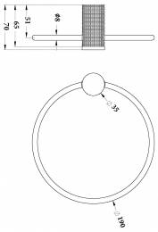 ΚΡΙΚΟΣ ΠΕΤΣΕΤΑΣ MIRATTO-08 ΧΡΩΜΑ ΜΑΥΡΟ SR-05.18.105.02