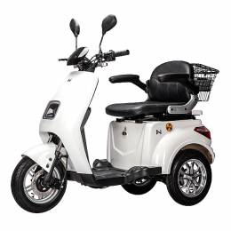 ΗΛΕΚΤΡΙΚΟ SCOOTER ΤΡΙΚΥΚΛΟ, "TR3", 1200W 24AH ΑΣΠΡΟ