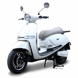 ΗΛΕΚΤΡΙΚΟ SCOOTER, "JS2A" ΑΣΠΡΟ, 4000W, 72V40AH