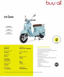 ΗΛΕΚΤΡΙΚΟ SCOOTER, "EV3000", ΒΕΡΑΜΑΝ, 3000W, 60V40AH